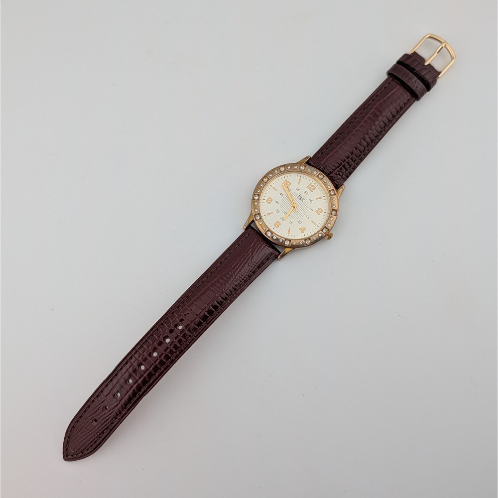 JBK Collection Jackie Kennedy Replica Watch Camrose & Kross Crystal Bezel Quartz - Picture 9 of 10